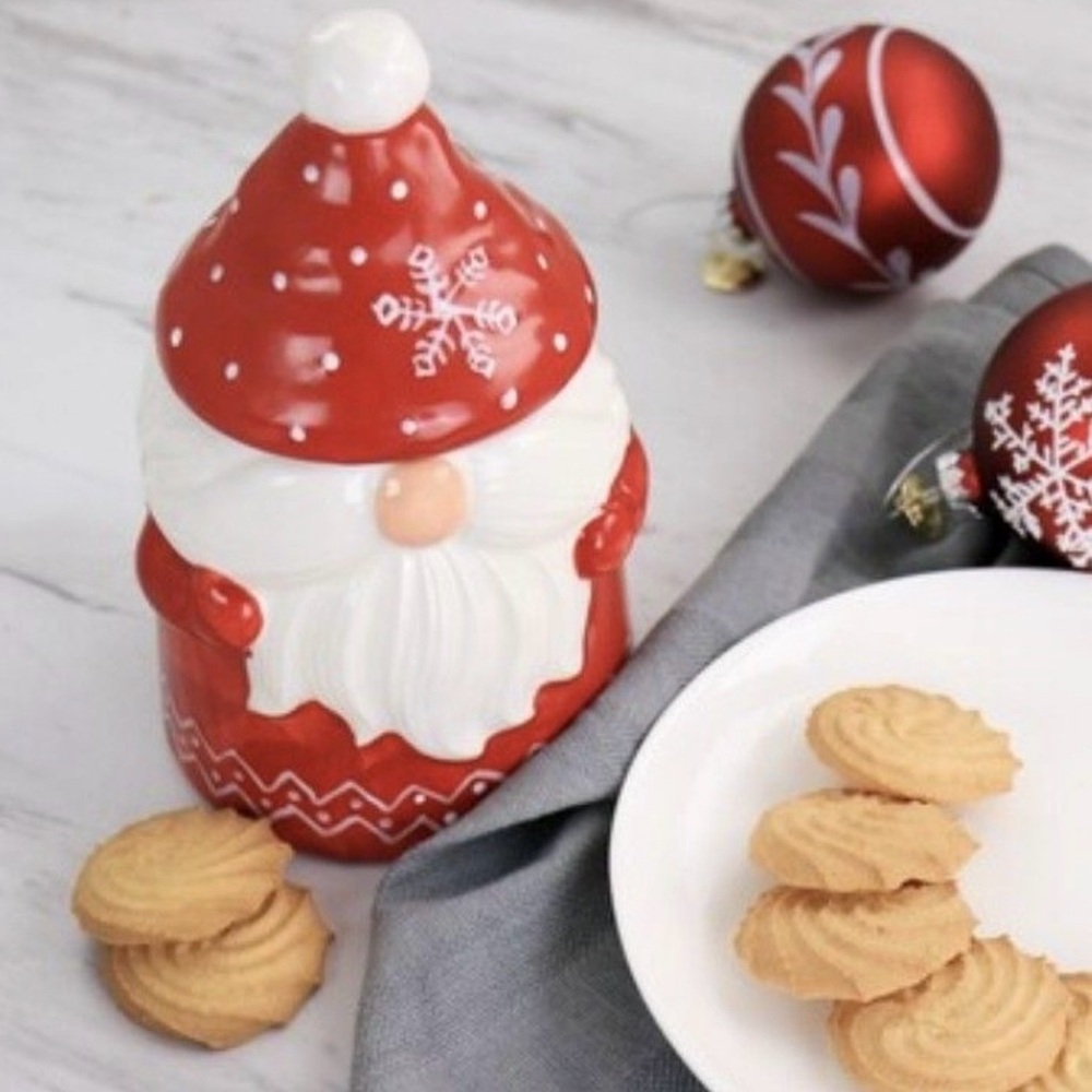 Gibson Home Ceramic Gnome Cookie Jar